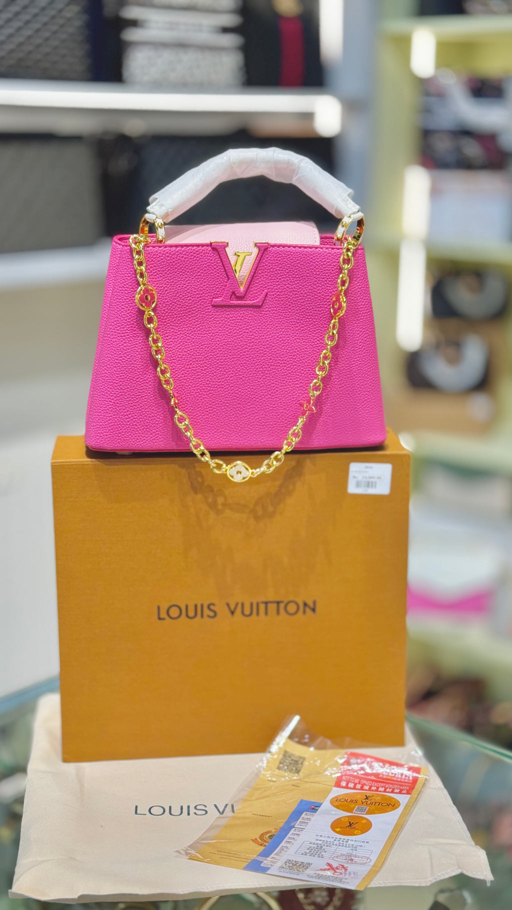 LOUIS VUITTON WITH DOUBLE BOX