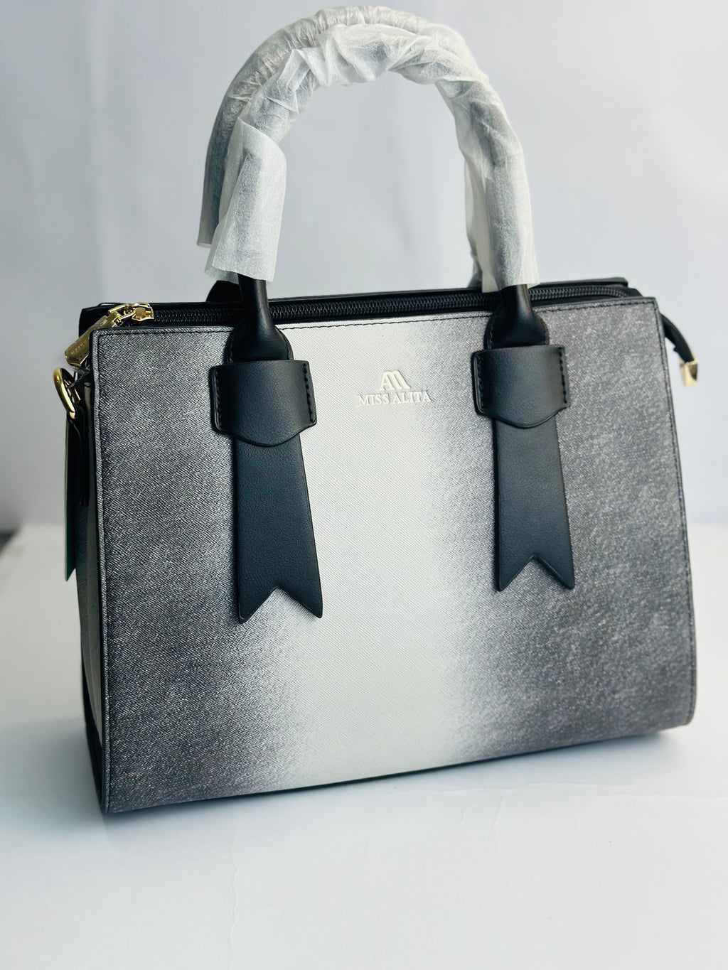 MISS ALITA LUXURY OMBRE HANDBAG - NEUTRAL COLLECTION