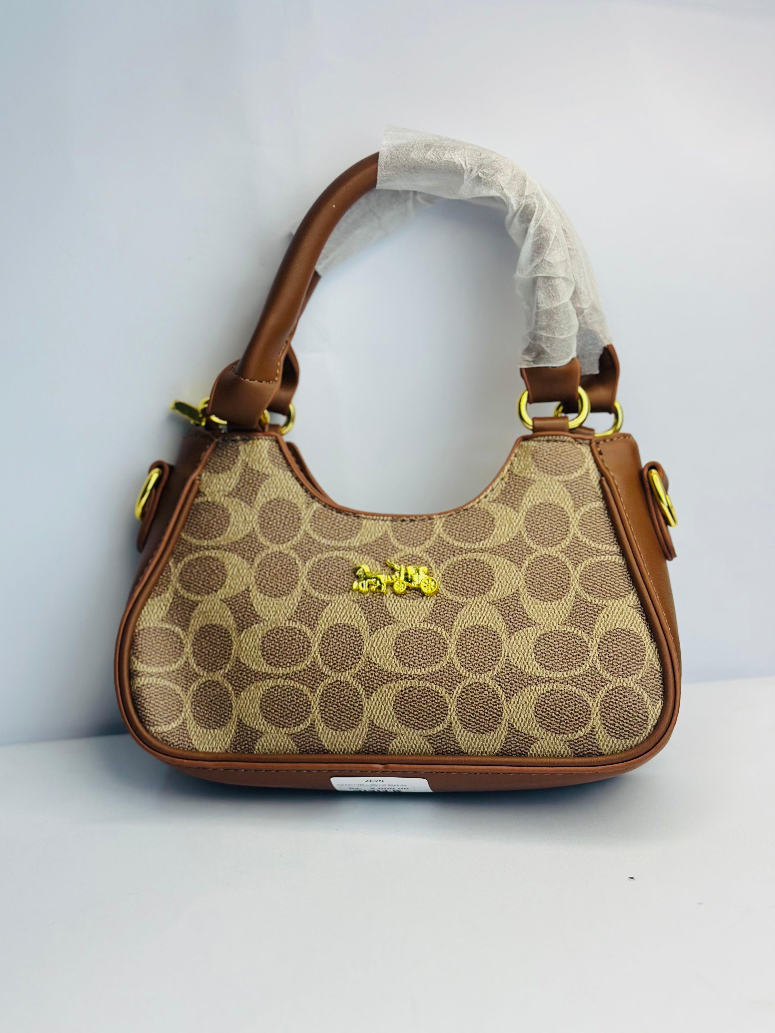 COACH SIGNATURE MINI HOBO BAG - CLASSIC MONOGRAM COLLECTION