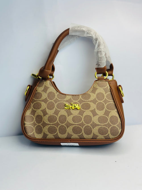 COACH SIGNATURE MINI HOBO BAG - CLASSIC MONOGRAM COLLECTION