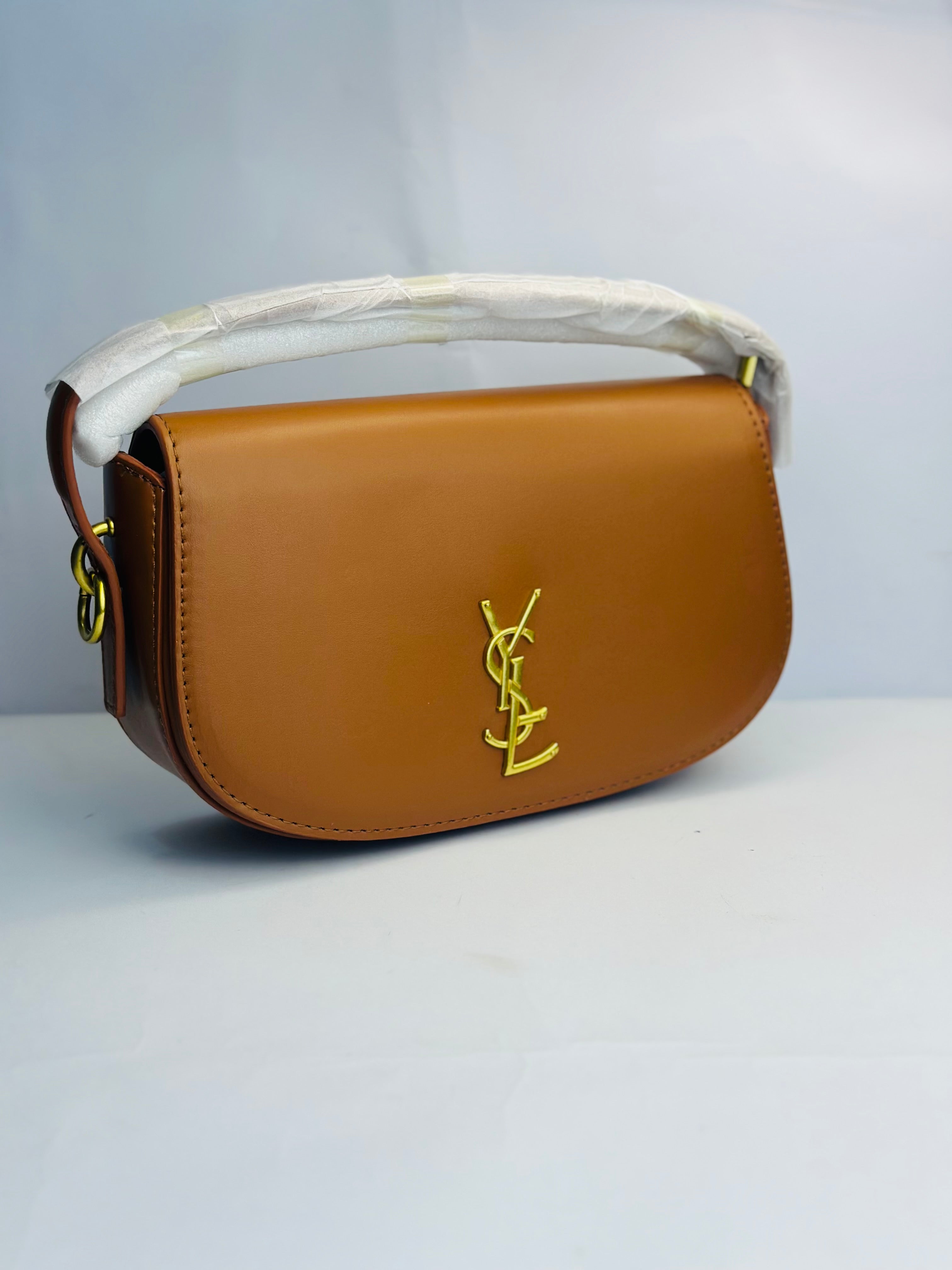 YSL INSPIRED ELEGANT  LEATHER SHOULDER BAG