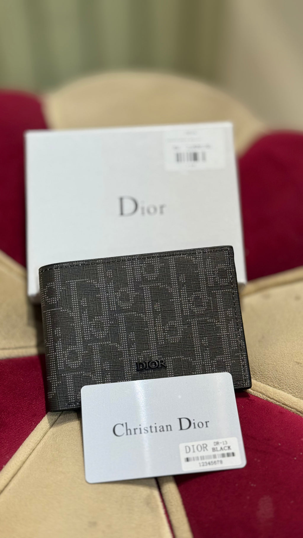ZEVN Parisian Oblique Bifold Wallet
