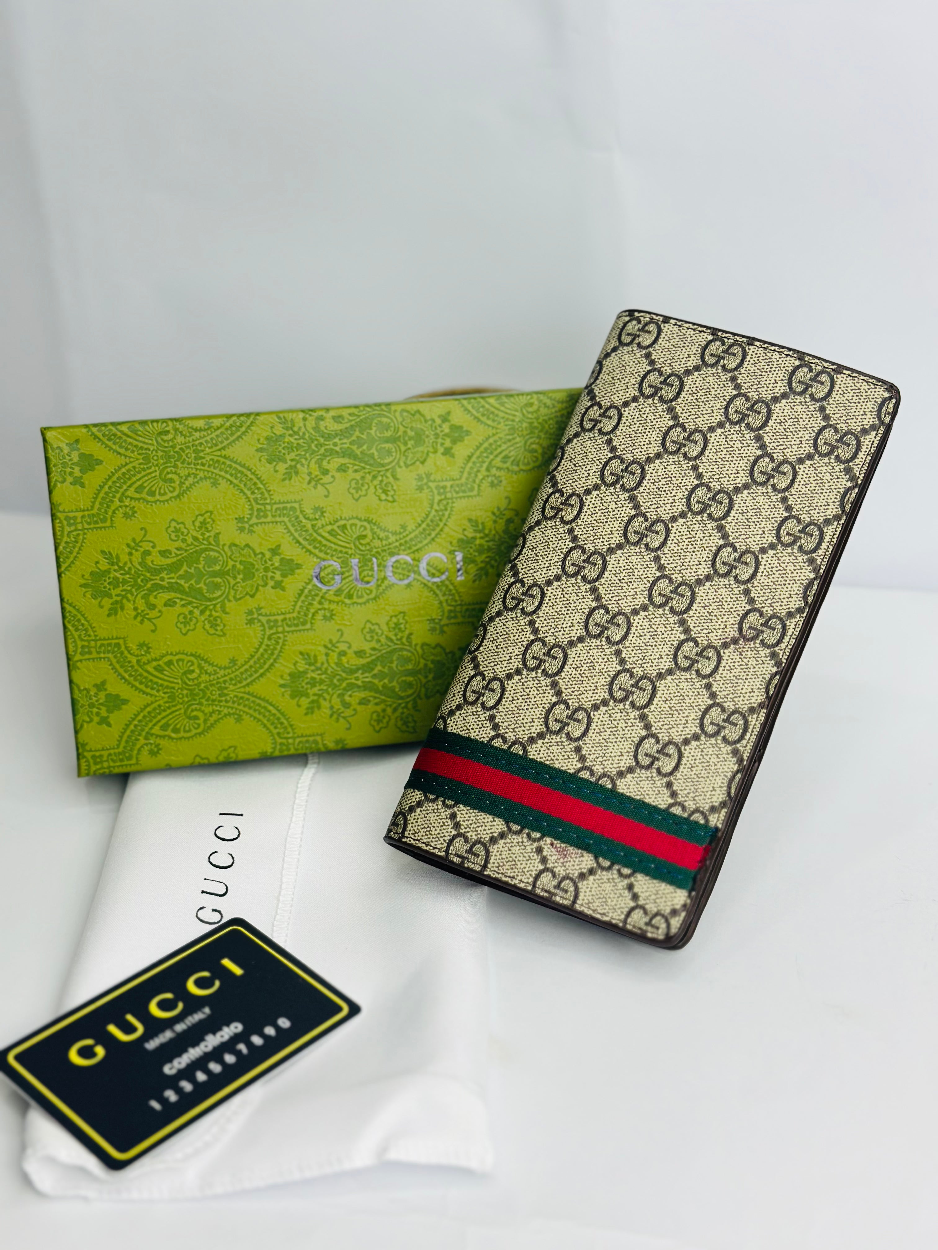GUCCI LONG SOFT WALLET - WITH BOX