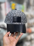Coach Leather Cap | Premium Designer Baseball Cap for Men & Women