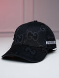 ZEVN Noir Monogram Baseball Cap